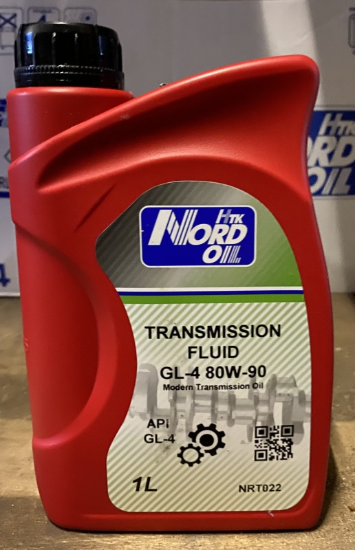 NORD OIL Масло трансмиссионное GL-4 80W-90 1л (1/18) минер