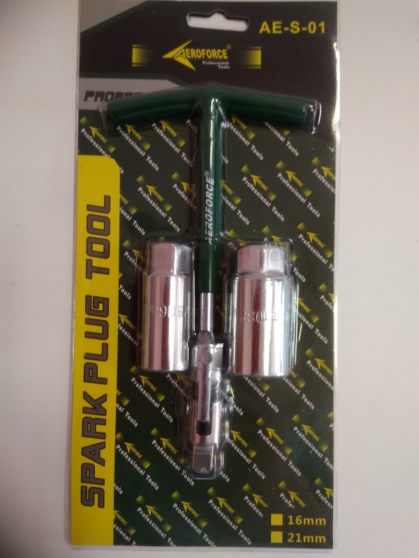 Ключ свечной шарнирный 16 мм/21мм "AEROFORСE"