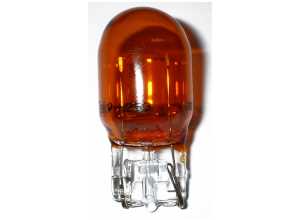 Лампа со стеклянным цоколем Абц 12V 5W (2.1х9.5d) Orange "Маяк" (1/100)