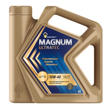 ROSNEFT Magnum Ultratec 10/40 SN/CF (синт) 4л  (1/4)